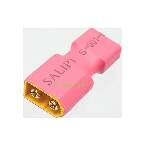 No Wires Connector - XT60 / XT-60 Male to Female T-Plug Adapter (Deans Style)