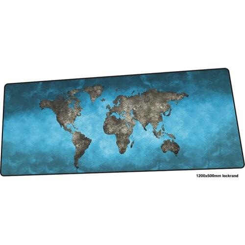 World map mouse pad 1200x500mm mousepads cool new gaming mousepad gamer HD pattern large personalized mouse pads keyboard pc pad
