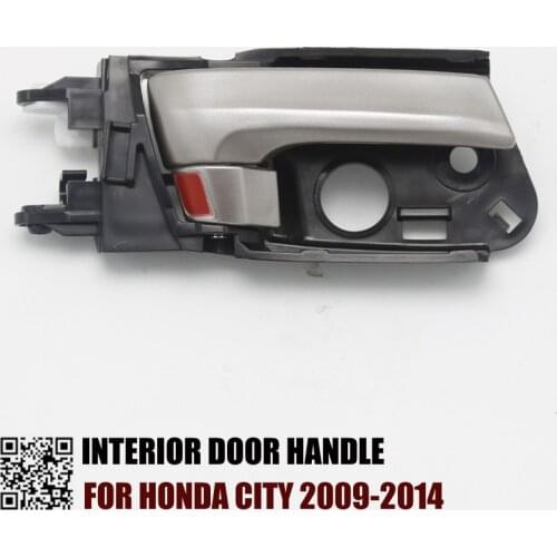 INTERIOR CAR DOOR HANDLE FOR HONDA CITY 2009-2014 FR72120-TM0-T11ZA FL72160-TM0-T11ZA FR72120-TM0-T01ZA FL72160-TM0-T01ZA FRONT