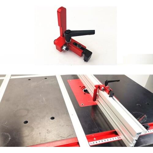 Model 75 Woodworking Standard Miter Track Stopper Woodworking Positioning Limiter Woodworking DIY Tool Aluminium