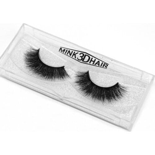 DOCOCER Mink Lashes 3D mink false eyelashes natural handmade Fake eyelash extension false eyelashes with box D001