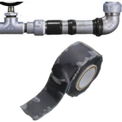 Strong Repair Tape Self-adhesive Tape Waterproof Stop Leaks Seal Repair Tape Silicone Self-fluxing High Pressure Repair Tape