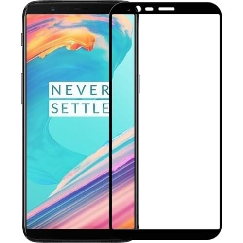 Full cover oneplus 5t A5010 screen protector tempered glass protect one plus 5t black glass film 6.01