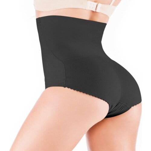 Women High Waist Control Panties Seamless Underwear Slimming Tummy Body Shaper Reducing Shapewear Fake Ass Butt Lift Briefs