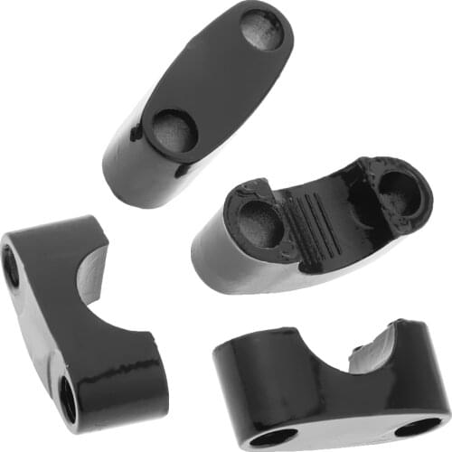 1 Pair 22mm Motorcycle Handle Bar Mirror Mount Holder Clamp Adaptor Universal fit for most of Motorcycles ATV