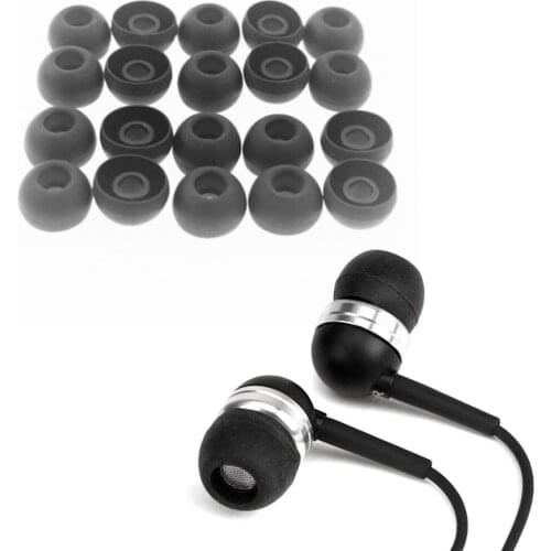 10 Pairs 4.5mm Earbud Cushion Replacement Headphone Eartips Headset Silicone Ear Tips For Earphone Accessories