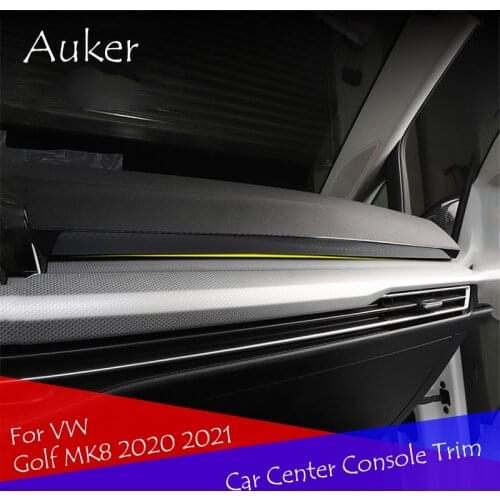 Car Accessories Interior Decoration Center Dash Molding Cover For VW Volkswagen Golf 8 MK8 2020 2021