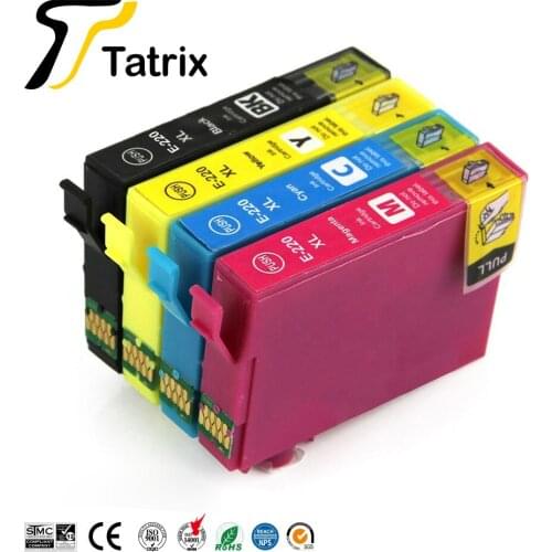 Tatrix For Epson T220XL 220XL ( 2941- 4 ) Ink Cartridge For Epson WorkForce WorkForce WF-2630/ 2650/2660/2750/2760 xp-320 xp-420