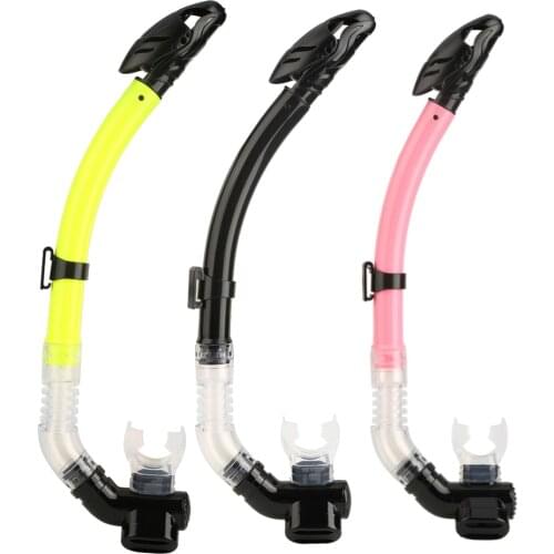 Diving Snorkel Full Dry Snorkel Soft Diving Tube Breathing Tube Swimming Diving Scuba Underwater Breathable Tube