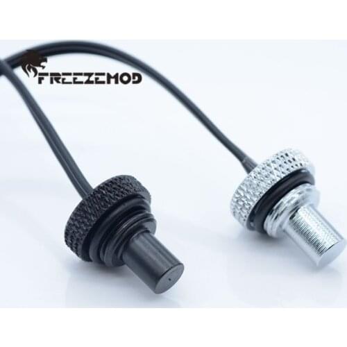 FREEZEMOD plug temperature sensor waterproof plug DuPont terminal interface computer pc water cooler fitting.DT-CWD