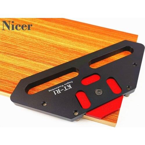 KE-R1 Woodworking ARC Positioning Template R Corner Semi-Round Corner Positioning Plate Quick Change Wood Panel Radius Tools