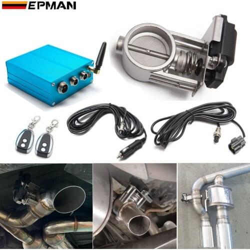 2"/2.25"/2.5"/2.75"/3" Vacuum Exhaust Cutout Electric Control Valve Kit With Vacuum Pump EP-CUT001A25-DZ