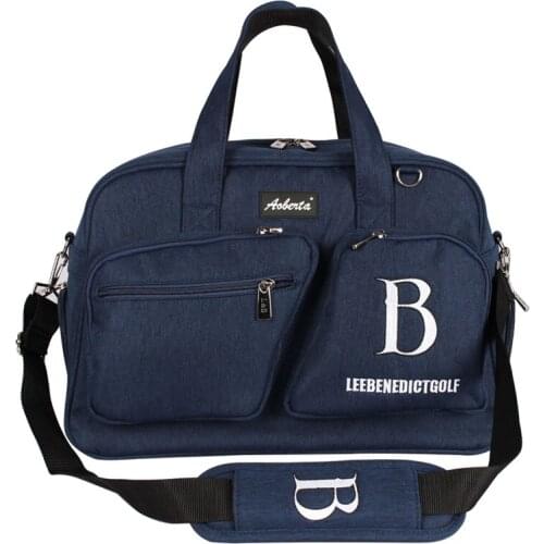 LB golf bag mens and womens clothing bag Boston golf shoes bag sports bag backpack large capacity waterproof light cloth bag