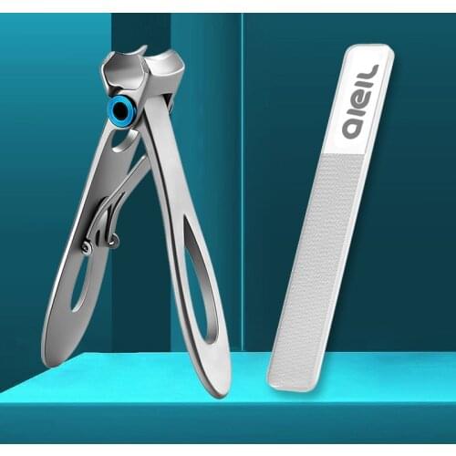 Nail Clippers Set Nano Nail File Polish Nail Cutter Toenail Fingernail Manicure Trimmer Toenail Clippers for Thick Nail Art