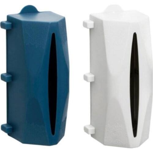 Home Storage Racks Japanese Style Traceless Wall Hanging With Shelf Garbage Bag Storage Kitchen Garbage Bag Rack Storage Box