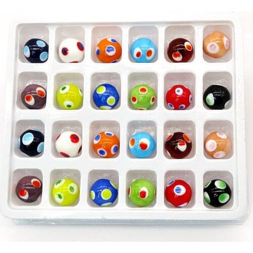 New Custom hand made Murano glass Marbles balls ornaments aquarium garden decor vase filled glass ball children puzzle game toys