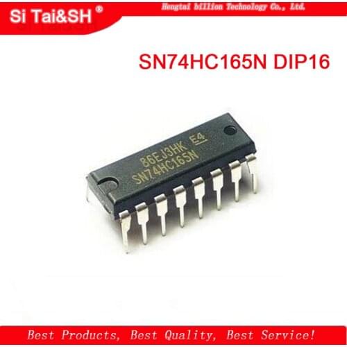 10PCS SN74HC165N DIP16 SN74HC165 DIP 74HC165N 74HC165 new and original IC