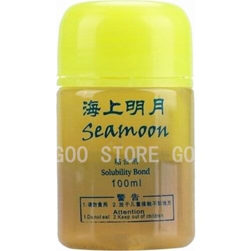 ITTF Approve HAIFU SEA MOON Professional Table Tennis Rubber Solubility Bond Booster/ Bond Oil/ VOC Tune Glue 100ml