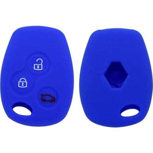 Silicone Car Key Protector Cover Case Skin Holder for Renault Kadjar Alaskan Sandero Captur Kangoo ARKANA Twingo Duster Logan