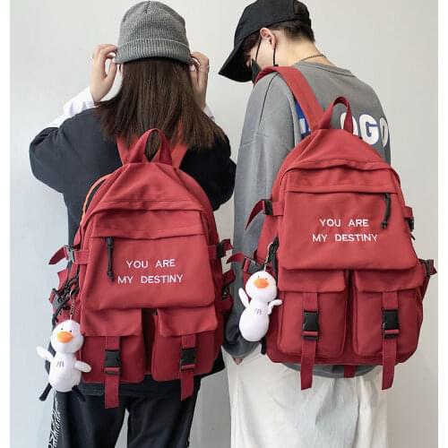Unisex Large Capacity Backpack for School High Quality Women Backpacks Men Korean Harajuku School Bags for Teenage Girls 2020