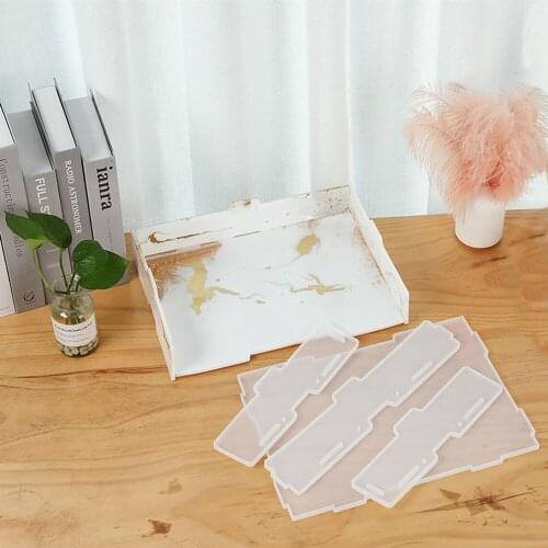 Document storage box set mold, DIY crystal drop box,stationery notebook storage drawer,cosmetics storage box,folder tray SQ0414