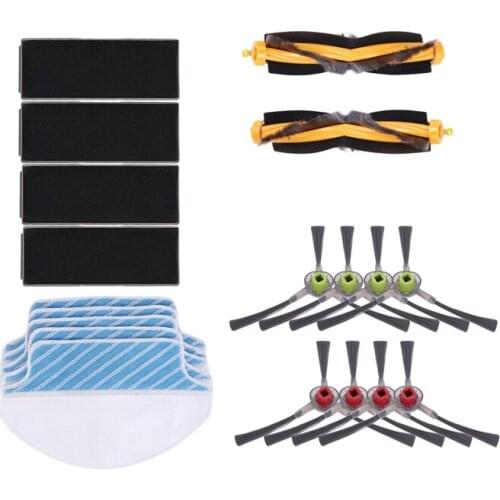 Replacement Ecovacs Accessories Main Brush/Side Bursh/Filters/Mop Clothes For Ecovacs Deebot M80 M80 Pro M81 M81 Pro Deebot M80