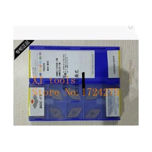 10Pcs DNMG110408-EM YBG205 CNC blade alloy carbide cutting tool carbide inserts Processing of Stainless steel