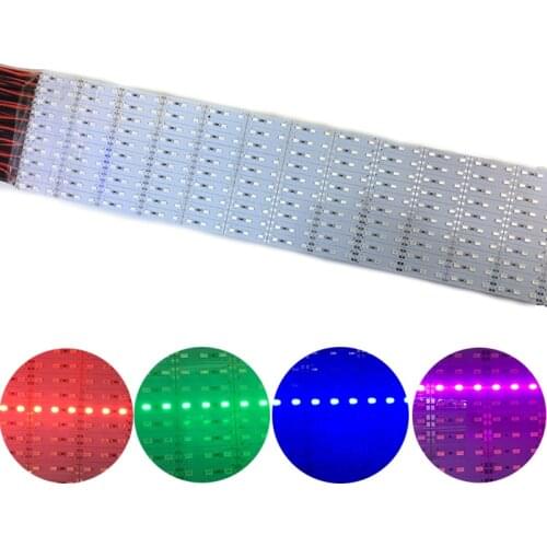 LED Rigid Strip Bar Lights 5730 SMD DC12V Hard Bar Light Cabinet Kitchen Lights Red Green Blue Pink 10PCS