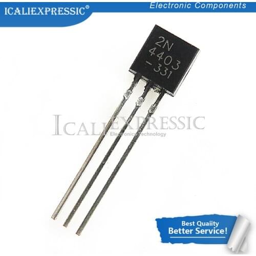 50PCS 2N4401 4401 2N4403 4403 TO-92 triode Transistor In Stock