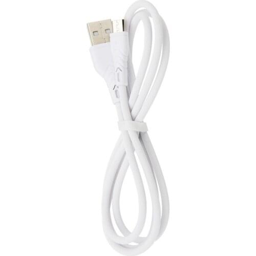 500pcs/lot White Micro USB Type C Cable For iPhone Samsung 1M Fast Charge Charging USB-C Phone Cables