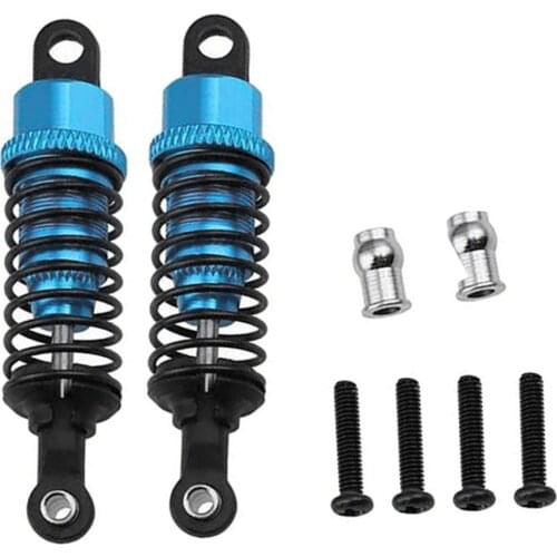 2pcs HSP 65mm Aluminum Aolly Metal Shock Absorber Damper For Rc Hobby Model Drift Car 1/18 A959 A969 A979 K929 Upgraded Parts