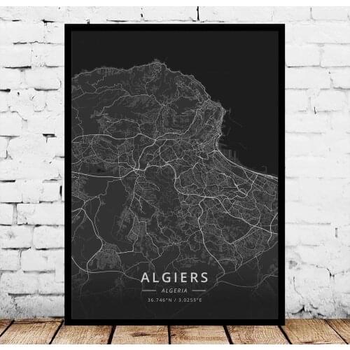 Algiers Algeria Poster