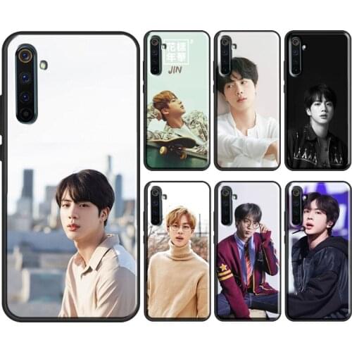 Kim Seok Jin Case For OPPO Realme 7 6 8 Pro C3 C15 C21 7i GT Q3 Pro Cover For OnePlus 8 9 Pro Nord 8T