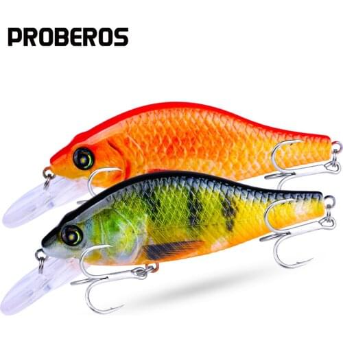 PROBEROS Crankbait Fishing Lure 22g 11.2cm Topwater Floating Minnow Bass Baits Trout Bass Tackle