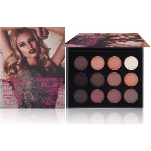 LAMUSELAND 12 color eye shadow palette long-lasting #J0003