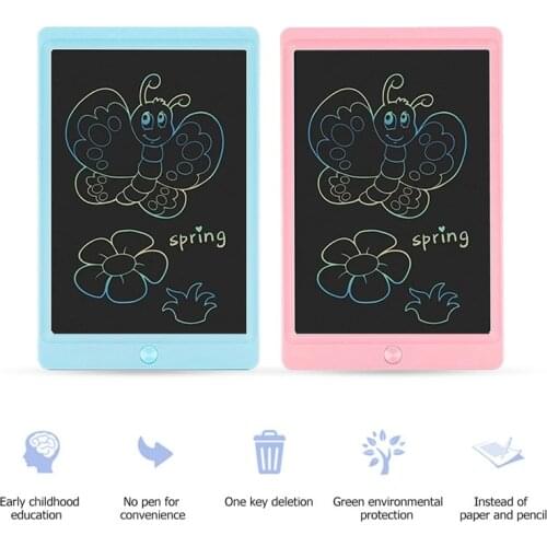8.5/10.5 Inch LCD Writing Tablet Color Lightweight Portable Handwriting Paper Drawing for Kids Adults Home School Office