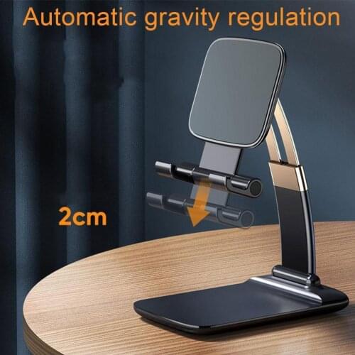 Portable Desktop Folding Lifting Bracket Mobile Phone Holder Mount Stand Desk Desktop Tablet For Phone Portable Table R0T8