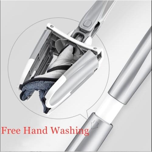 X-type 360 Cleaning Easy Rotating Mop for Washing Floor Magic Microfiber Cloth Flat Smart Handle Dust Pads Twist Head with Spin