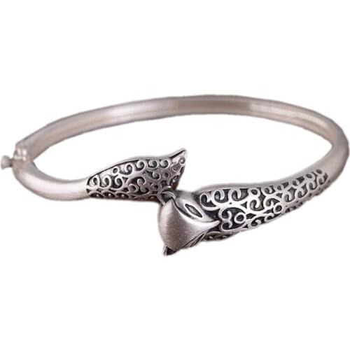 2020 new S925 pure silver new wide-faced garnet long open woman ring high quality ladies gift