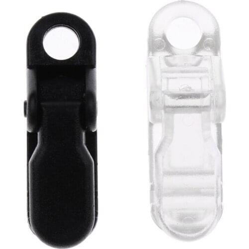 10pcs Plastic Tent Clamp Tarp Clips for Outdoor Camping Canopy Awning Clamp Cover Tighten Snap Emergency Survival Tool Accessory