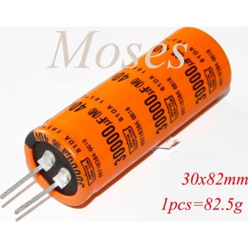 40v 30000uf 100% Original New NCC high quality Audio Electrolytic Capacitor flash Capacitance Radial 30x82mm