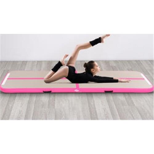 Free Shipping 7x1x0.2m Low Price Inflatable Tumble Track/air Track Gymnastic Mats Free One Pump