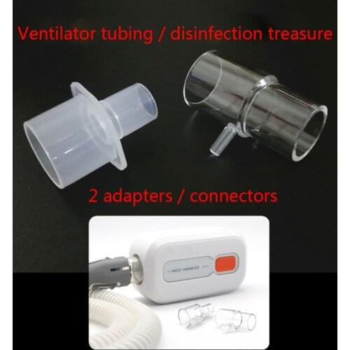 Cpap Cleaner Hose Connector Pipe Tube Disinfection Straight Connection Adapter T5UC