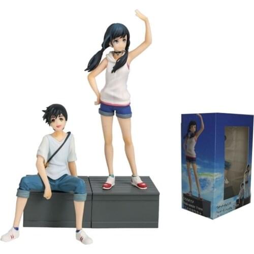 Anime figurine Weathering With You Amano Hina Figure Morishima Hodaka action figure Couple Collection Model Toys Gifts For kids