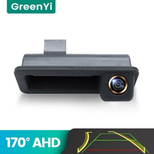 GreenYi 170° AHD 720P Trajectory Car Rear View Camera for Ford Mondeo S-Max Focus 2C 3C Land Rover Freelander 2 Vehicle