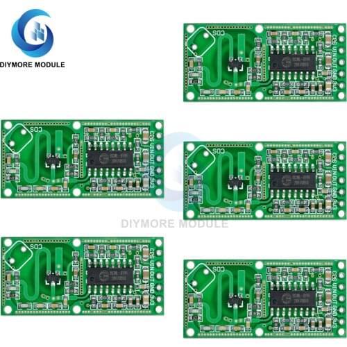 5PCS/LOT RCWL-0516 microwave radar sensor module Human body induction switch module Intelligent sensor