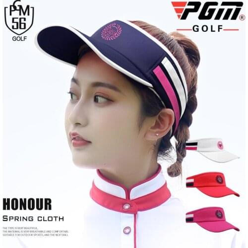PGM Golf Cap Womens Golf Cap summer outdoor Sports Sunshade Cap Anti UV Breathable Cap