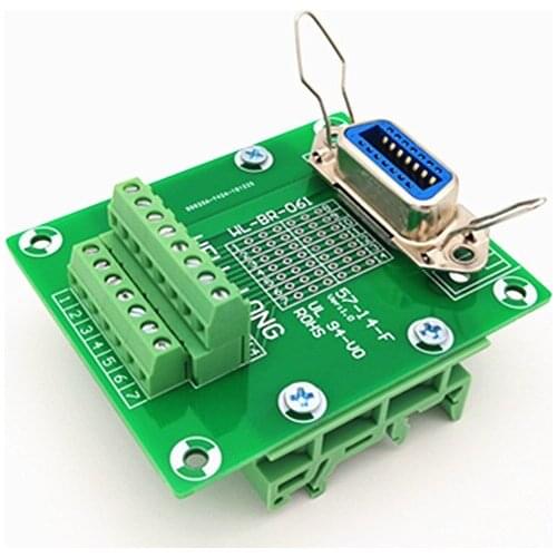57Series 14-Pin 0.085" Female Header Connector Breakout Board