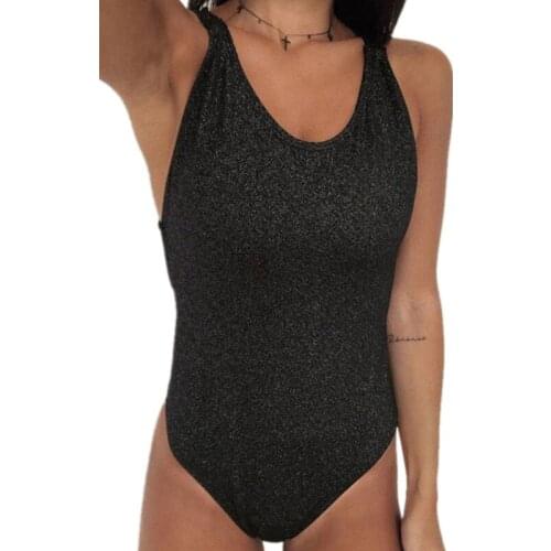 Summer One Piece Swimwear Backless Bandage Bikini Solid Push Up Monokini Womens Swimsuit Bathing Suit Beachwear Swimming Suit