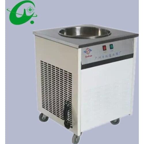 15KG/H Fried ice cream machine, one pan flat fried ice cream maker R22,Fry ice cream machine,ice cream roll machine